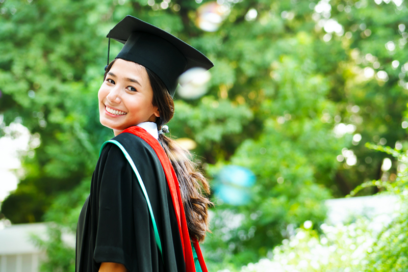 Smiling Successful Graduate