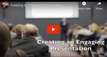Screen shot from video "Engaging Presentation"